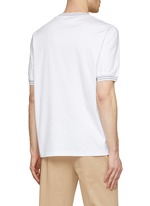 BRUNELLO CUCINELLI | Tennis Stripe Cotton Jersey T-Shirt