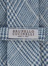 Detail View - Click To Enlarge - BRUNELLO CUCINELLI - Plaids Linen Silk Tie