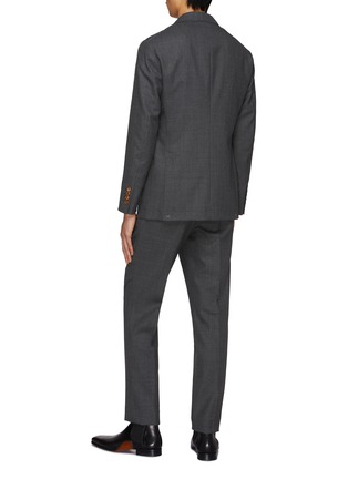 Back View - Click To Enlarge - BRUNELLO CUCINELLI - Single Breasted Wool Suit