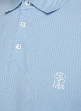  - BRUNELLO CUCINELLI - Logo Cotton Pique Polo