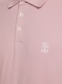  - BRUNELLO CUCINELLI - Logo Embroidered Cotton Polo Shirt