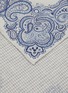 Detail View - Click To Enlarge - BRUNELLO CUCINELLI - Paisley Print Silk Pocket Square