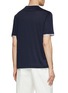 Back View - Click To Enlarge - BRUNELLO CUCINELLI - Contrast Trim Cotton Jersey T-Shirt