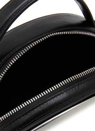 Detail View - Click To Enlarge - ALEXANDER WANG - Small Dome Patent Leather Crossbody Bag