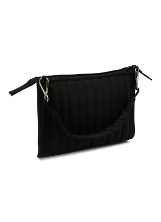 Detail View - Click To Enlarge - ALEXANDER WANG - Elite Tech Quilted Canvas Laptop Shoulder Bag
