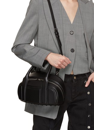 Front View - Click To Enlarge - ALEXANDER WANG - Medium Roc Handle Shoulder Bag