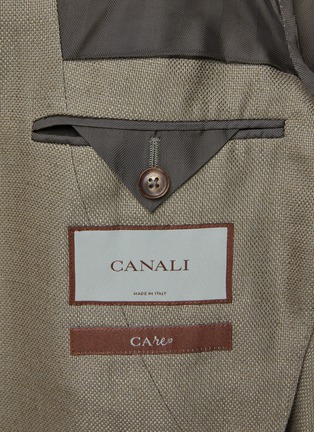  - CANALI - Notch Lapel Silk Blazer