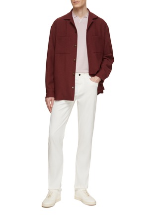 Figure View - Click To Enlarge - CANALI - Straight Leg Jeans