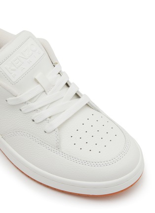 Detail View - Click To Enlarge - KENZO - Dome Leather Sneakers