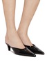 Figure View - Click To Enlarge - TOTEME - The Patent Leather Mule 55