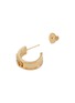 Detail View - Click To Enlarge - VALENTINO GARAVANI - VLogo Brass Earrings
