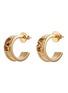 Main View - Click To Enlarge - VALENTINO GARAVANI - VLogo Brass Earrings