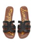 Detail View - Click To Enlarge - SAM EDELMAN - Bay Leather Slide Sandals
