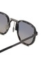 Detail View - Click To Enlarge - MOVITRA - Giovanni Black Havana Acetate Square Sunglasses