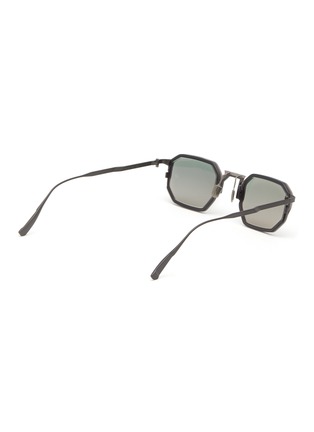 Figure View - Click To Enlarge - MOVITRA - Marco Gun Acetate Square Sunglasses