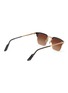 Figure View - Click To Enlarge - MOVITRA - Jonathan Metal Square Sunglasses