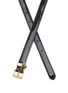 Detail View - Click To Enlarge - PRADA - Leather Square-Buckle Belt