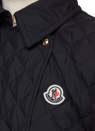  - MONCLER - Alcione Long Quilted Gilet