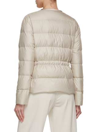 Back View - Click To Enlarge - MONCLER - Echione Belted Puffer Jacket