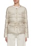 Main View - Click To Enlarge - MONCLER - Echione Belted Puffer Jacket