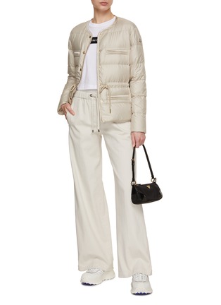 Figure View - Click To Enlarge - MONCLER - Echione Belted Puffer Jacket