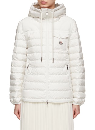 Main View - Click To Enlarge - MONCLER - Acamante Chest Pocket Hooded Puffer Jacket