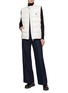Figure View - Click To Enlarge - MONCLER - Alcibia Lacquered Mock Neck Puffer Gilet