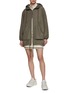 Figure View - Click To Enlarge - MONCLER - Contrast Trim Tweed Skirt