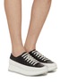Figure View - Click To Enlarge - PEDRO GARCIA  - Osaka Quilted Leather Sneakers
