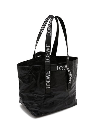 Detail View - Click To Enlarge - LOEWE - Fold Leather Shopper Bag