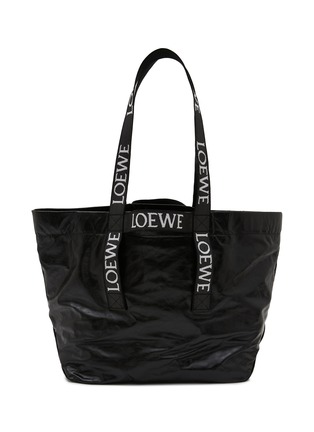 Main View - Click To Enlarge - LOEWE - Fold Leather Shopper Bag