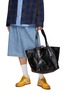 Figure View - Click To Enlarge - LOEWE - Fold Leather Shopper Bag