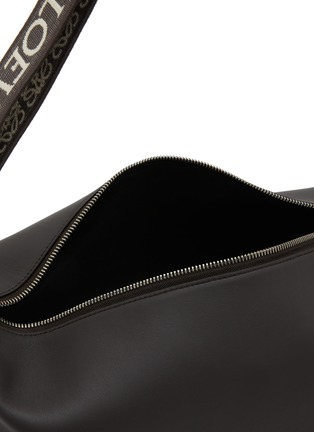 Detail View - Click To Enlarge - LOEWE - Cubi Crossbody Leather Bag