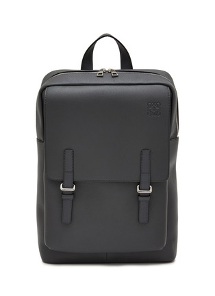 Main View - Click To Enlarge - LOEWE - Military Leather Backpack