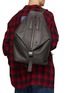 Figure View - Click To Enlarge - LOEWE - Convertible Leather Backpack