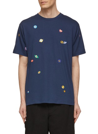 Main View - Click To Enlarge - KENZO - Fruit Sticker Cotton T-Shirt