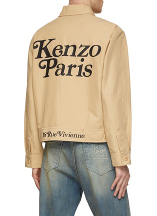Back View - Click To Enlarge - KENZO - X Verdy Logo Print Work Jacket