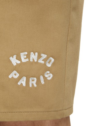  - KENZO - Logo Embroidered Chino Shorts