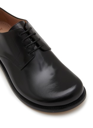 Detail View - Click To Enlarge - LOEWE - Campo Lace Up Leather Derbies