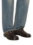 Figure View - Click To Enlarge - LOEWE - Campo Buckled Leather Derbies