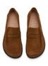 Detail View - Click To Enlarge - LOEWE - Campo Suede Penny Loafers
