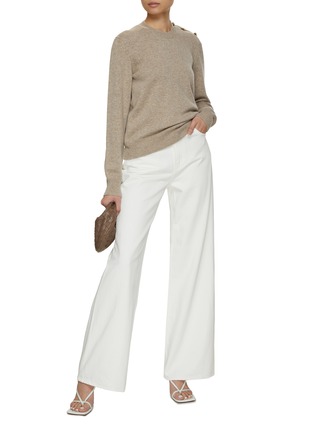 Figure View - Click To Enlarge - ST. JOHN - Wide Leg Jeans