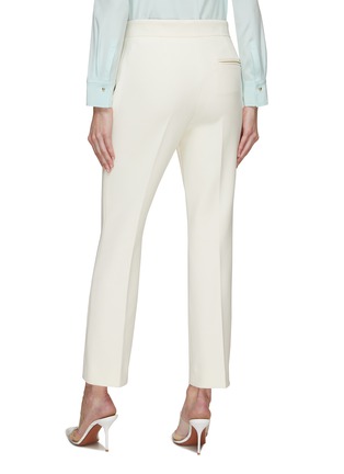 Back View - Click To Enlarge - ST. JOHN - Pleated Crepe Suiting Pants