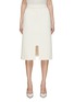 Main View - Click To Enlarge - ST. JOHN - Front Split Crepe Pencil Skirt