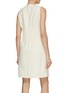 Back View - Click To Enlarge - ST. JOHN - Corded Waist Crepe Dress