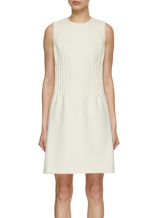 Main View - Click To Enlarge - ST. JOHN - Corded Waist Crepe Dress