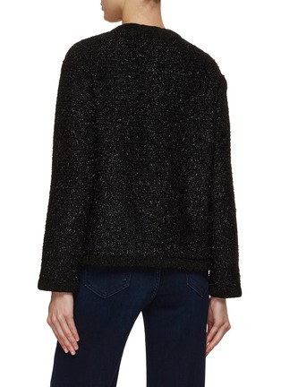 Back View - Click To Enlarge - ST. JOHN - Sequin Knit Cardigan