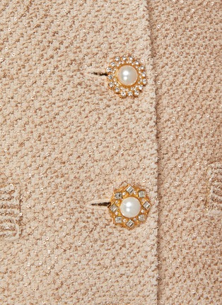  - ST. JOHN - Single Breasted Sequin Knit Jacket