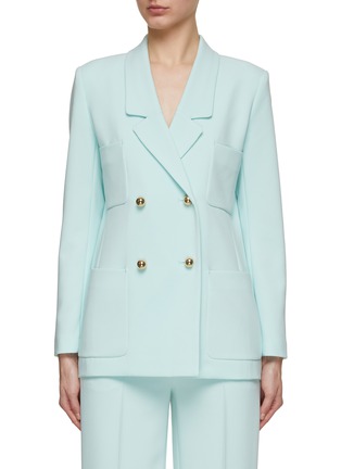 Main View - Click To Enlarge - ST. JOHN - Double Breasted Blazer