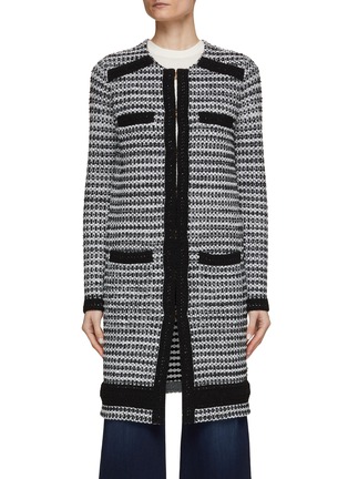 Main View - Click To Enlarge - ST. JOHN - Textured Knit Coat
